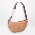 MYLA | TAN | HALFMOON SHOULDER BAG