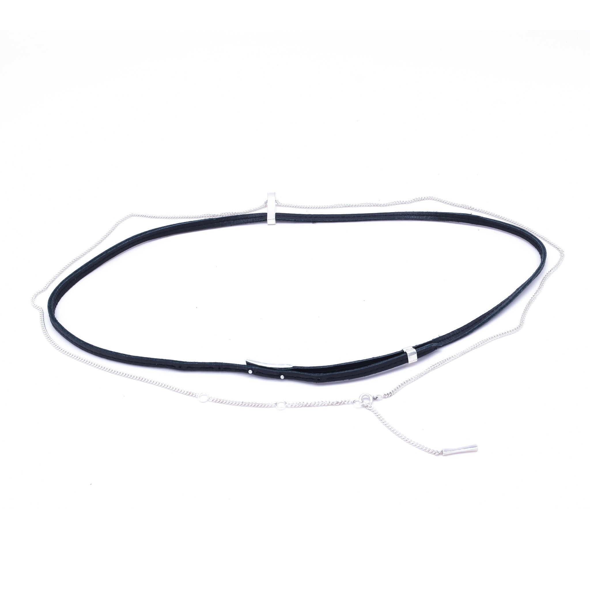 VELMA | BLACK | NECKLACE - BODY CHAIN