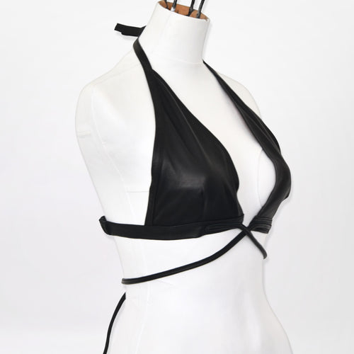 ALEXANDRA | BLACK | WRAP BRA