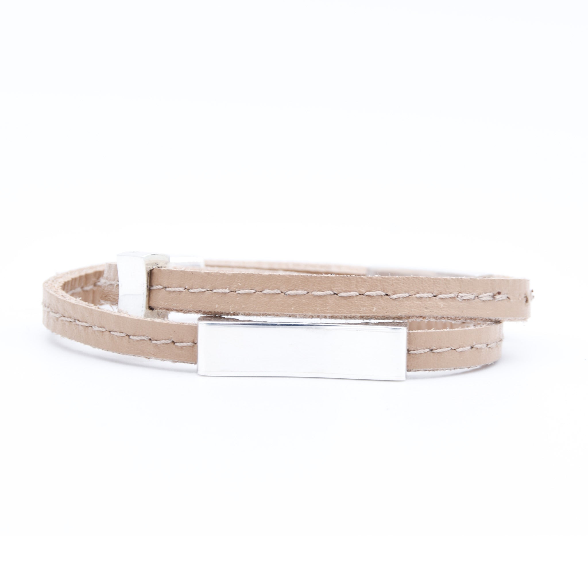 RENEE | TAN | DOUBLE  BRACELET