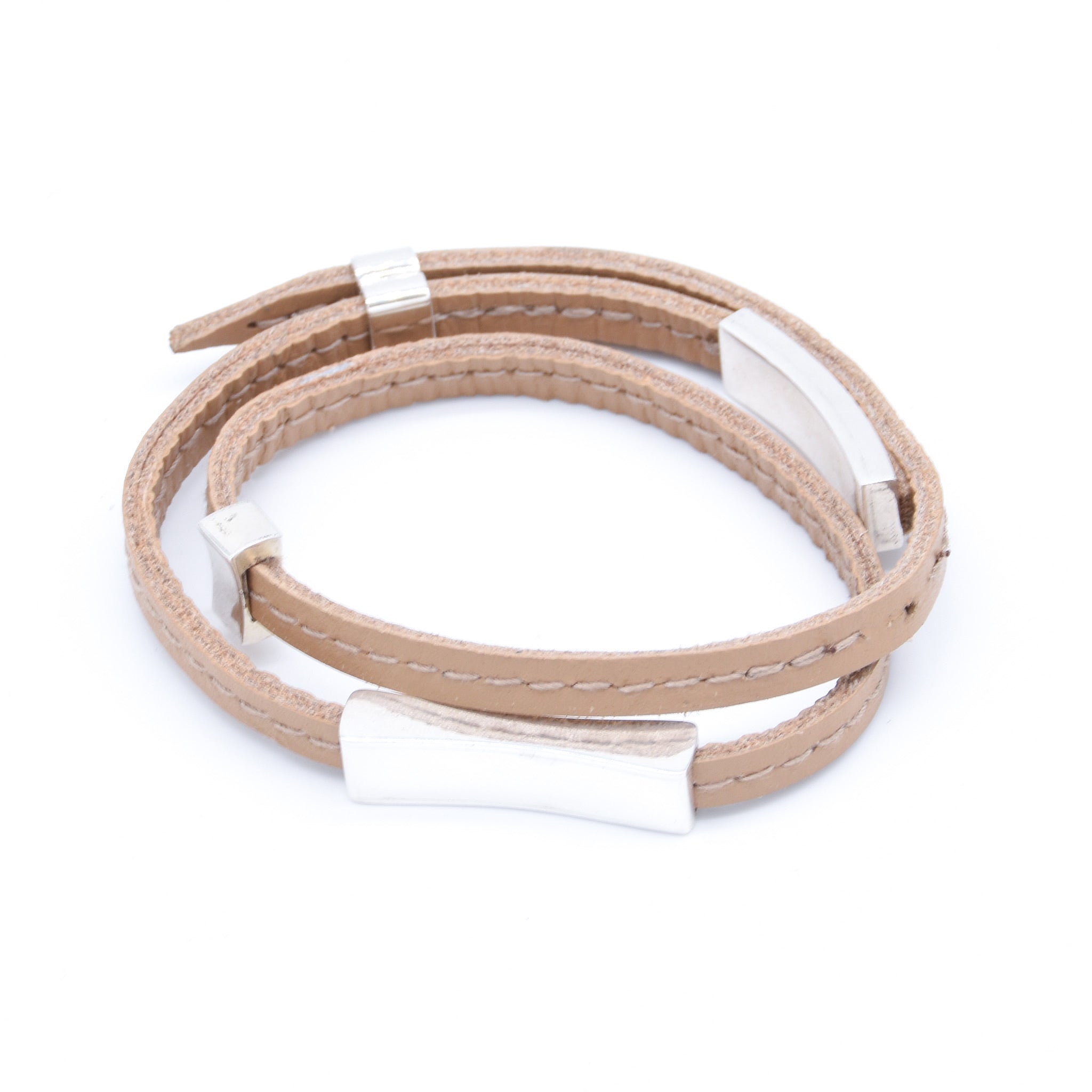 RENEE | TAN | DOUBLE  BRACELET