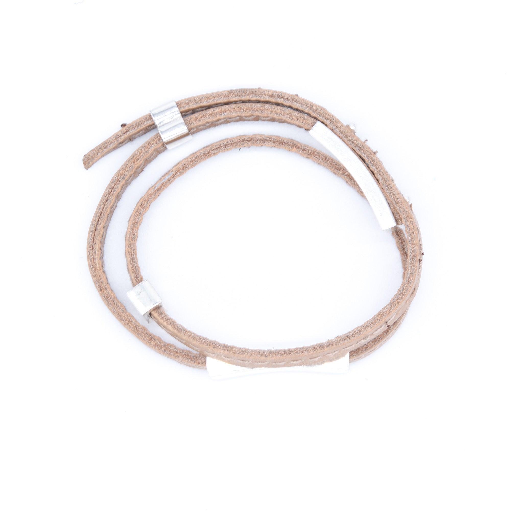 RENEE | TAN | DOUBLE  BRACELET