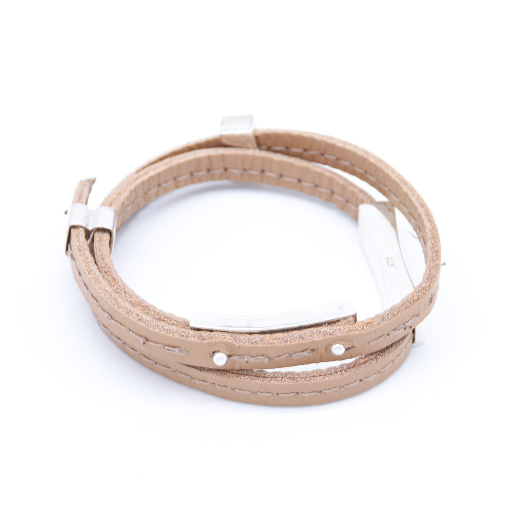 RENEE | TAN | DOUBLE  BRACELET