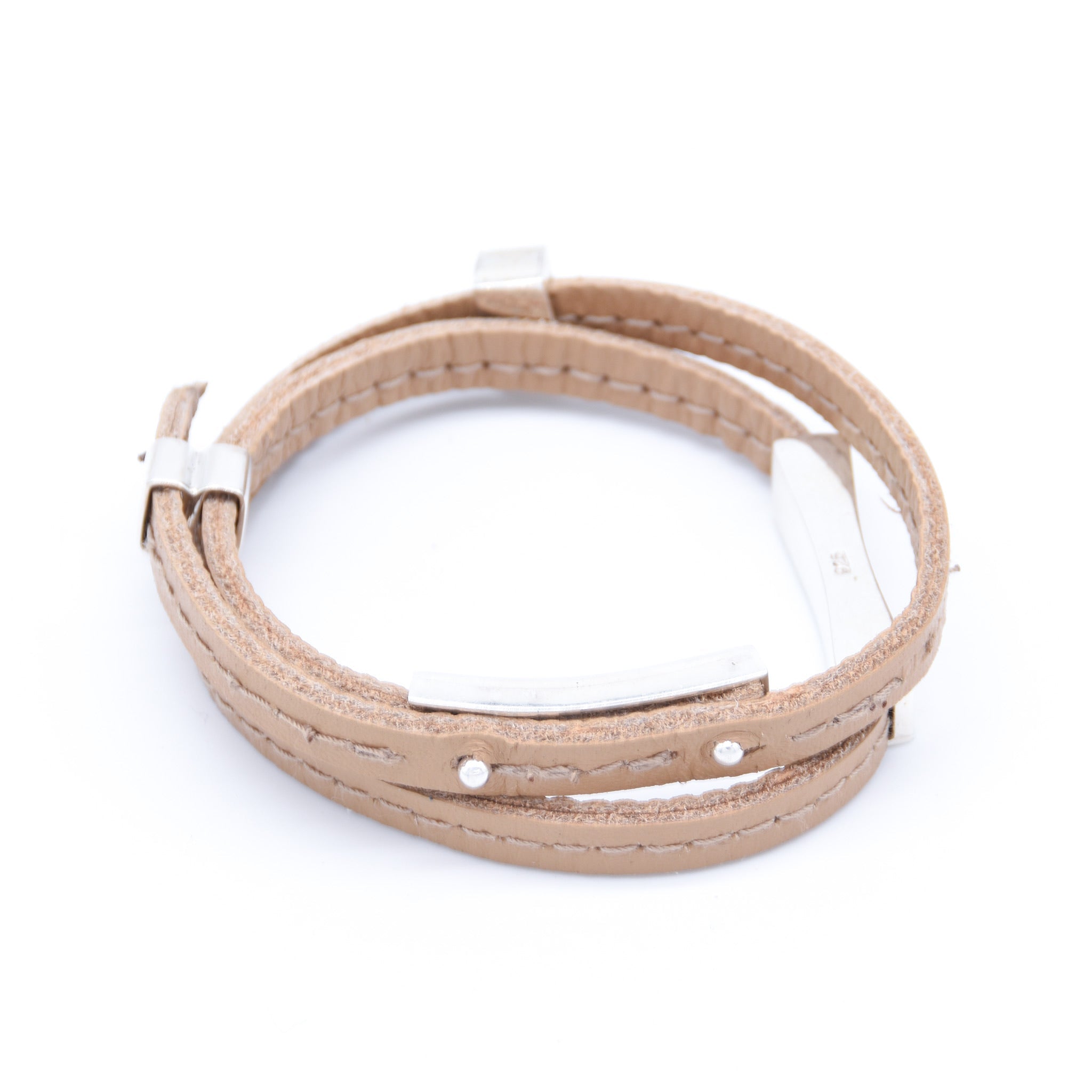 RENEE | TAN | DOUBLE  BRACELET