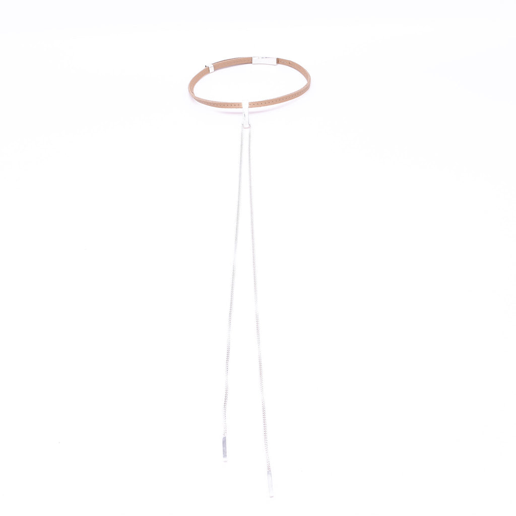 EVA | TAN | DROP NECKLACE
