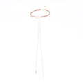 EVA | TAN | DROP NECKLACE
