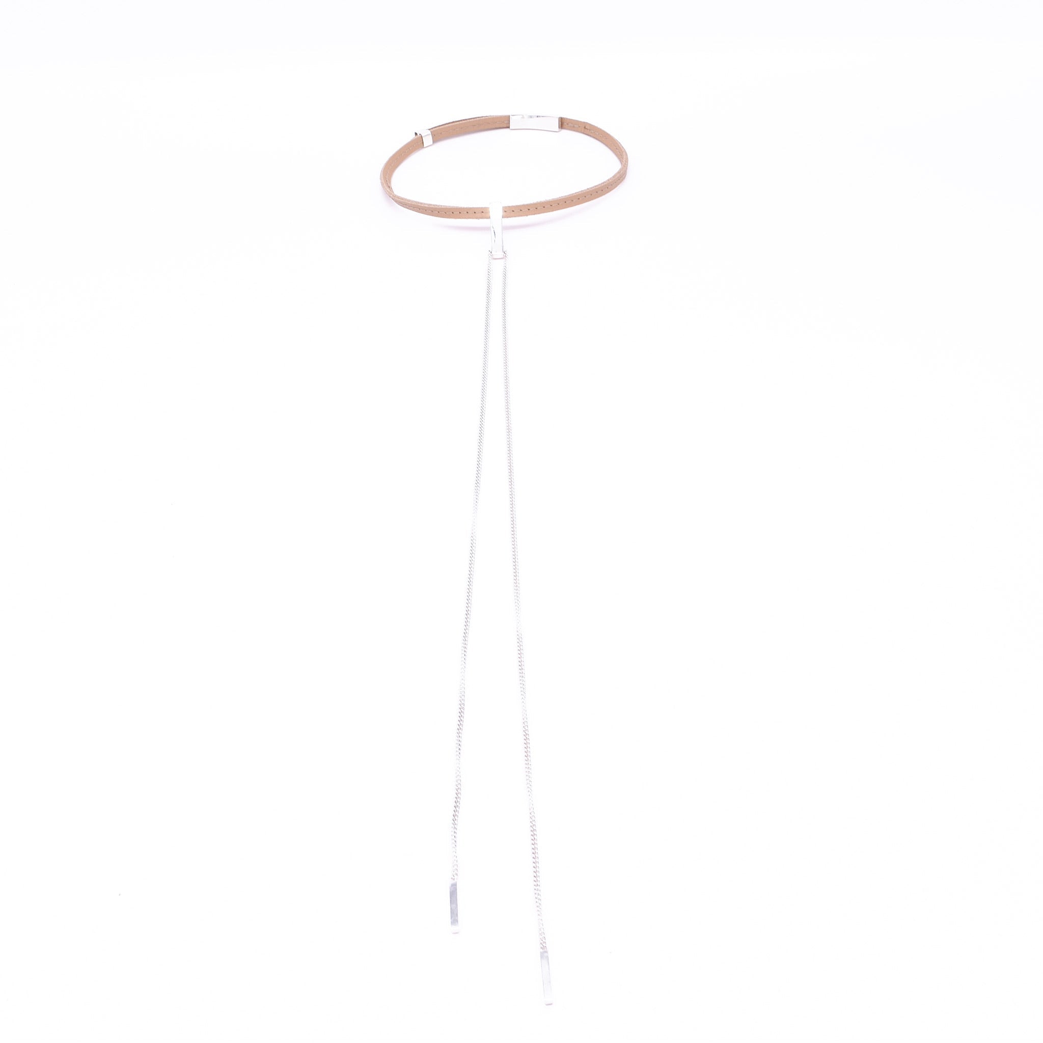 EVA | TAN | DROP NECKLACE