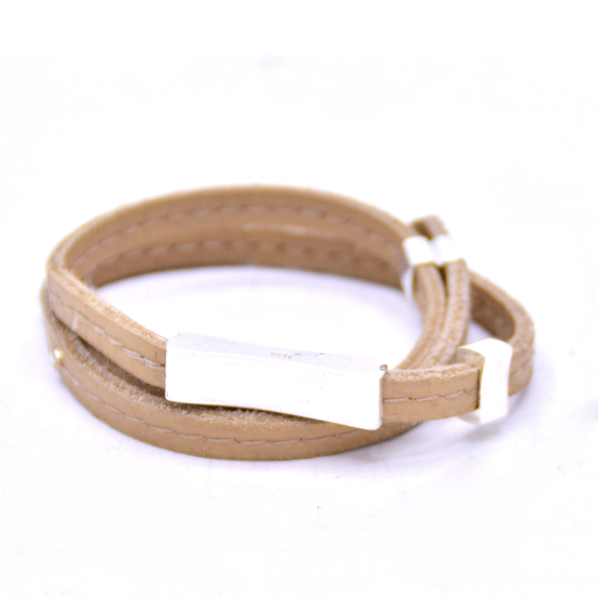 RENEE | TAN | DOUBLE  BRACELET