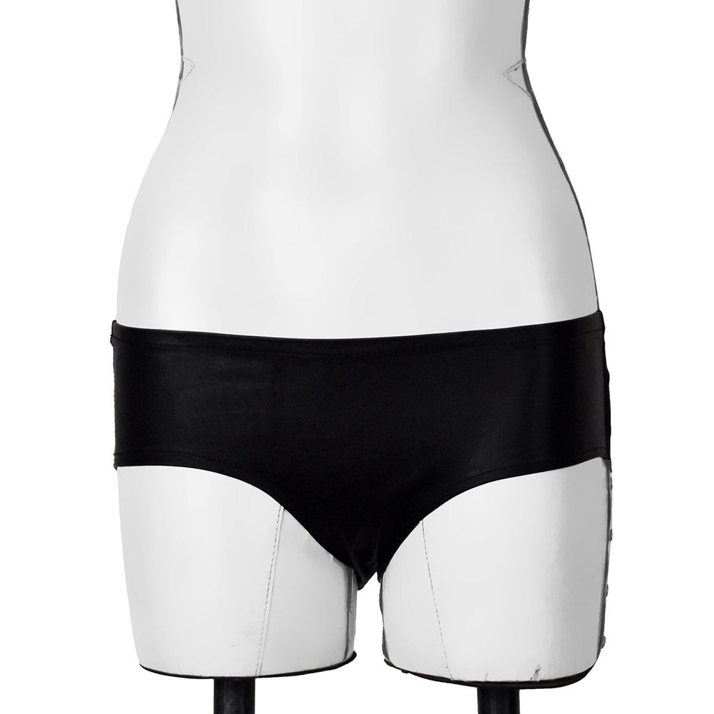 Isla | Leather Sheer Briefs - Patricia Bos