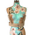 SUSPENDER BELT| KACY | TAN