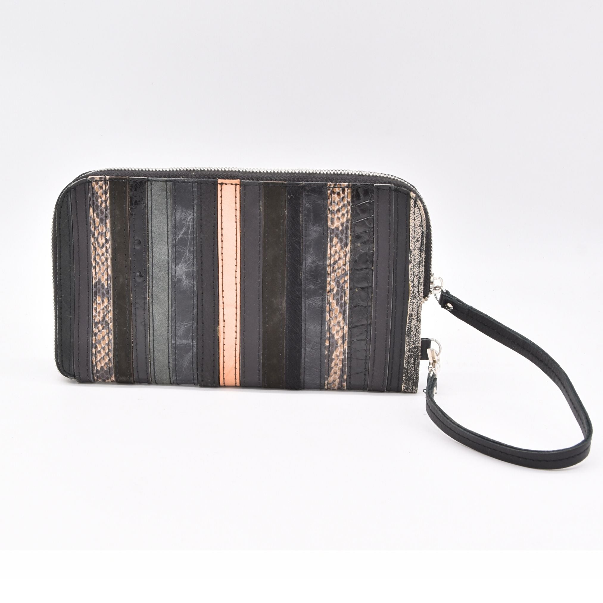 UTOPIA -BLACK-ZIPPER WALLET
