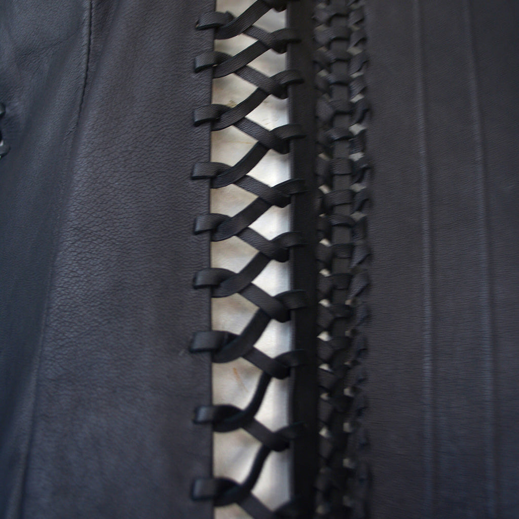 Empress Lexa | Leather Long Vest - Patricia Bos